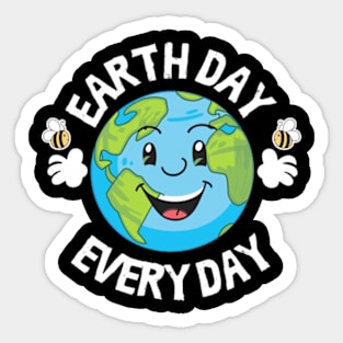 Earth Day Everyday April 22Nd Environmentalist Sticker